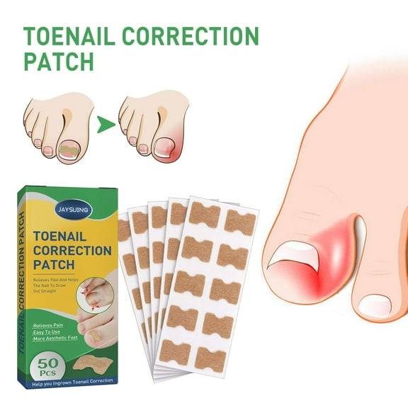 Bilqis Ingrown Toenail Sticker With Toenail Planer Tool Toenail Correction Patch Toe Correction Sticker No Glue Nail Corrector Patch Pedicure Tool