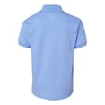 thumbnail image 2 of Hanes Boys School Uniform 4-18 EcoSmart Jersey Polo Shirt, 2 of 4