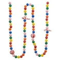 thumbnail image 3 of Kurt Adler Plastic Candy Cane and Candy Ball Garland, Multicolored, 6ft, 3 of 5