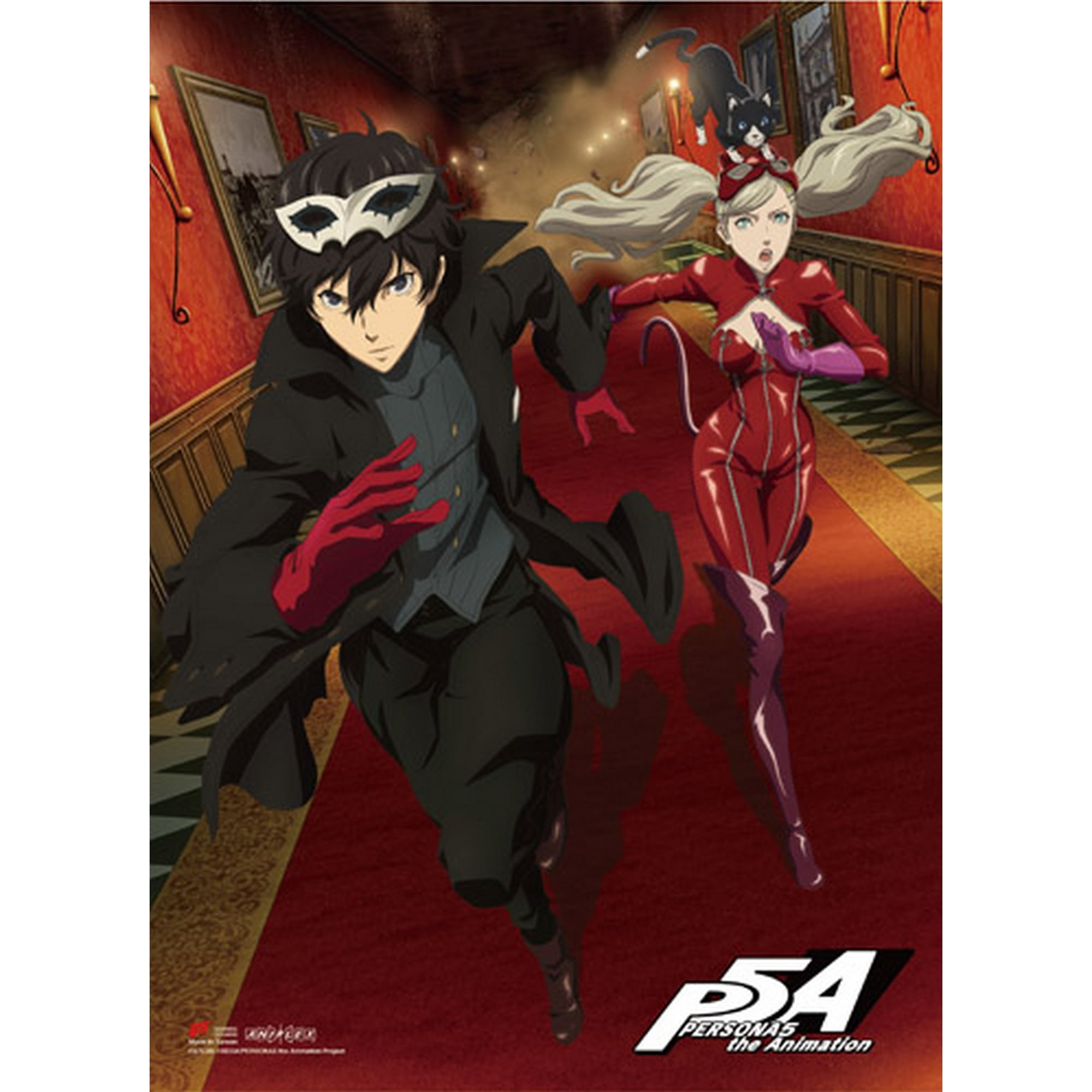 Persona 5 The Animation- Joker & Panther Wall Scroll - Walmart.com