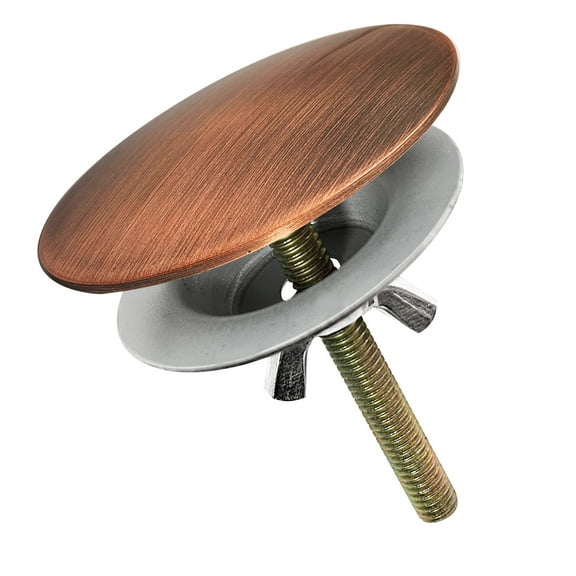 Westbrass D202-11 2" Brass Kitchen Sink Hole Cover Plate, Antique Copper