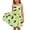 @6, variant on Amzcrzy Girls Dress 2026 Cute Print Crew Neck Summer Sundresses Spaghetti Strap with Tie Shoulder Bow Ruffled Tiered Dresses Casual Flowy A Line White Midi Dress @1 2 Years