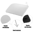 thumbnail image 3 of 622A03YU0H Front Bumper Tow Hook Cover Towing Eye Cap Fit for Nissan Sentra Silver Tone, 3 of 6