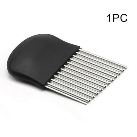 

Alexsix Stainless Steel French Fries Cutter Convenience Cutting Tool Stainless Steel Slice For Cut Vegetable Fruit Salad(1PCS)