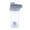 Grey, variant on Grey Protein Powder Shaker Bottle 700Ml With Measuring Scale And Mixing Ball Portable Fitness Sports Water Bottle For Shakes Size 9.44X2.75 Inches 1 Bottle With Ball 0.36 Lbs