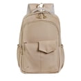 thumbnail image 2 of Mochila con porta laptop y solapa magnética-Ayme beige 35 x 46 x 15, 2 of 6