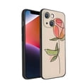 thumbnail image 1 of Compatible with iPhone 14 Phone Case, Line-Art-7 Case Silicone Protective for Teen Girl Boy Case for iPhone 14, 1 of 1