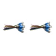 thumbnail image 2 of Seitruly Interruptor de botón automático de acero inoxidable de 5 piezas, interruptores anticorrosivos impermeables redondos desmontables de Azul 2piezas, 2 of 6
