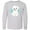 AC-Heather Grey, variant on Inktastic Maltese Puppy Dog Long Sleeve Youth T-Shirt