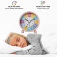 thumbnail image 3 of Reloj de aprendizaje para niños - Reloj de enseñanza para decir la hora - Relojes de pared para dormitorios para niños - Decoración de pared para habitación de niños - Reloj analógico para niños para enseñar la hora - K Sailing  Electrónica, 3 of 5