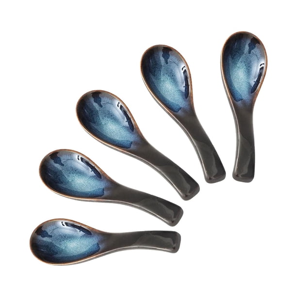 BEWOS 24 Cuillères à Café, Cuillères en Acier Inoxydable de 13,7 cm