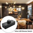 thumbnail image 4 of Inline LED Dimmer Switch, Built-in ON/OFF and Knob Control Dimmer for Dimmable 3-100W LED/Incandesc, 4 of 5