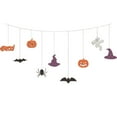 thumbnail image 2 of 3 Banderines Decorativos Para Halloween, Guirnalda Colgante, Calabaza, Murciélago, Accesorios Para Fotos, 2 of 4