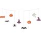thumbnail image 1 of Banner de Halloween Decoraciones de Halloween Calabaza Fantasma Murciélago Araña Sombrero Spooky Photo Props Banner colgante Garland para Wall Mantle, 1 of 5
