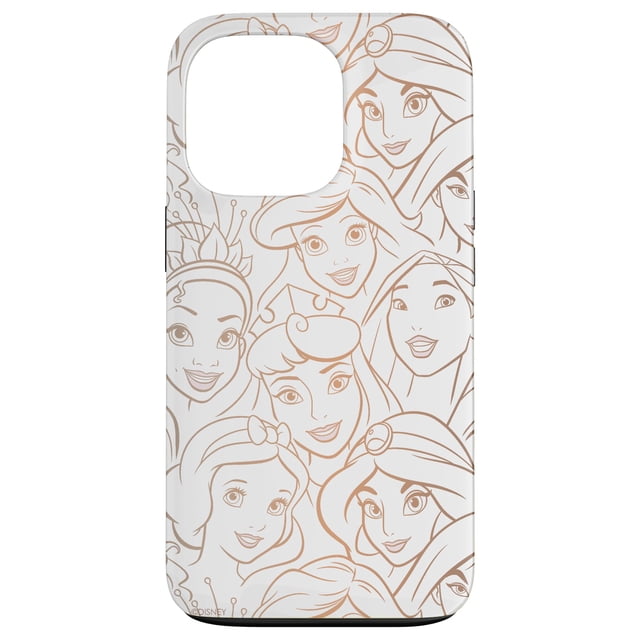 Funda para iPhone 13 Pro de Disney con estampado de princesas