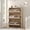 3 Flip Natural, variant on Entryway Shoe Cabinet with 6 Flip-Down Drawers, Space-Saving Wooden Organizer with Adjustable Shelf, Hidden Storage for Hallway, Natural Oak