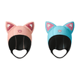 thumbnail image 1 of Capucha Buceo Con Orejas Gato Lindas 3 Mm Neopreno para Traje Y Adultos () Rosa, 1 of 6