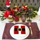 thumbnail image 5 of Artículos para fiestas navideñas: platos desechables de 9 pulgadas, 20 platos irregulares, 40 vasos de papel, 40 pañuelos, 20 manteles decorativos., 5 of 5