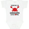 thumbnail image 3 of Inktastic Someone in Sarasota Loves Me Boys or Girls Baby Bodysuit, 3 of 5