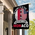 thumbnail image 2 of Flag-Made in America with Monacan Parts Monaco U.S.A Friendship American Flag Patriotic Garden Flag, Double-Sided Decorative Outdoor Flag, Patriotic Polyester Yard Flag 12 x 18 in, 2 of 5
