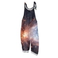 thumbnail image 2 of Iaqnaocc Jumpsuits For Women Plus Size 3D Graphic Sleeveless Jumpsuits Rompers Casual Adjustable Strap Jumpsuits 2026 Trendy Wide Leg Jumpers Navy 5XL, 2 of 5