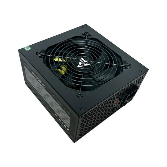 Apevia ATX-JP600W Jupiter 600W 80 Plus Bronze Certified Active PFC ATX Gaming Power Supply, Supports Dual/Quad Core CPUs, SLI/Crossfire/Haswell, 3 Year Warranty