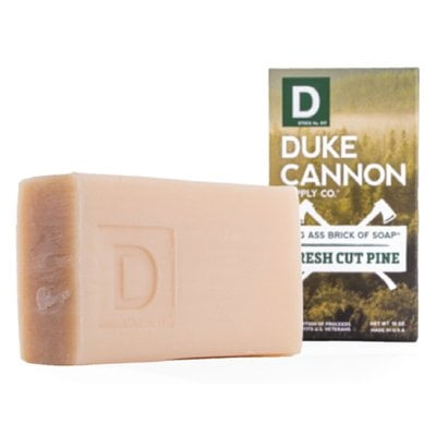 Brique de Savon Big Ass, Pin Couper Frais, Eucalyptus et Séquoia Rouge, 10 oz - 03PINE1