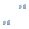 thumbnail image 4 of Cateissary 2 piezas de guantes de vapor para ropa, almohadilla para tabla de planchar resistente al calor Type3 NO3, 4 of 6