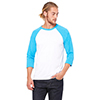 White/ Neon Blue