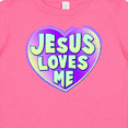 thumbnail image 4 of Inktastic Jesus Loves Me Boys or Girls Baby T-Shirt, 4 of 5