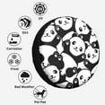 thumbnail image 6 of Kdxio Seamless Pattern Cute Panda for Tire Cover Wheel Protectors Tyre Covers Weatherproof Wheel Covers Universal Fit for Trailer Rv SUV Truck Camper Travel Trailers 15 inch, 6 of 8