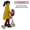 thumbnail image 4 of Doll Bike Seat Carrier for Baby Dolls and American Girl Dolls with Doll Helmet and Stickers. No Tools Required Bicycle and Scooters seat Accessories for Dolls, 4 of 7