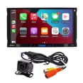 thumbnail image 1 of JENSEN J1CA7-BUC Apple CarPlay Android Auto certificado de 7 pulgadas | Radio estéreo para coche con pantalla táctil de doble DIN | Llamadas manos libres Bluetooth y transmisión de música | Cámara de, 1 of 5