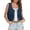 Blue1193/A, variant on oqasdz Solid Color Fringe Vest Women Suede Open-Front Vintage Vest Sleeveless 70s Hippie Clothes Boho Western Jackets Trendy Female Dailywear