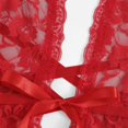 thumbnail image 5 of uublik Valentines Lingerie Set for Women Lace Plus Size Babydoll Sexy Naughty Bodysuit, 5 of 5