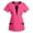 Hot Pink, variant on Baberdicy Scrubs for Women Women Shirtshort Sleevecasualstylish Top Shirts Tshirts Shirts for Women Black L