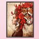 thumbnail image 2 of Cuadros Decorativos Bordado completo Hilo de algodón ecológico Punto de cruz 11CT Contado DIY Fox Mujer Kit DQrwqpou Nuevos Originales, 2 of 8