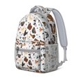 thumbnail image 2 of Dachshund Dog Boston Terrier Dog Backpack for School,Cute School Bag,Schoolbag with Adjustable Shoulder Straps & Padded Back,15.3"x11"x6.7", 2 of 6