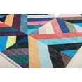 thumbnail image 5 of Elizabeth Sutton MI25A Bright Side Abstract Modern Multicolor Area Rug, 2'7" x 4', 5 of 6