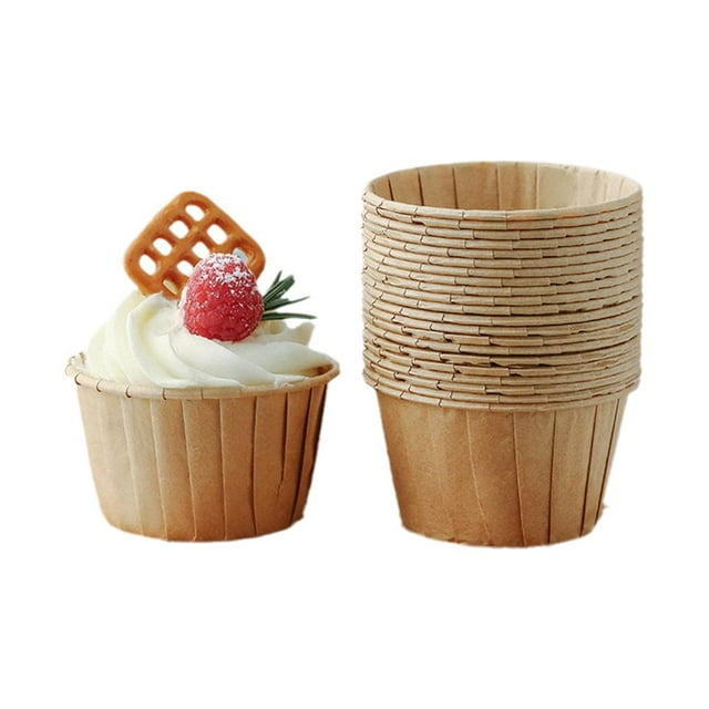 Muffins Paper Wrappers Baking Cups Cases Muffin Cake Cup` Boxes B1D48
