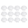 thumbnail image 1 of 12pcs Appliques Shell Shape Prevent Slippery Surface for Bathroom Toilet Kitchen, 1 of 8