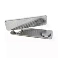 thumbnail image 1 of 10pcs Metal Strong Magnetic Badge Rectangular Badge Magnets for School Hotel Trade Shows, 1 of 5