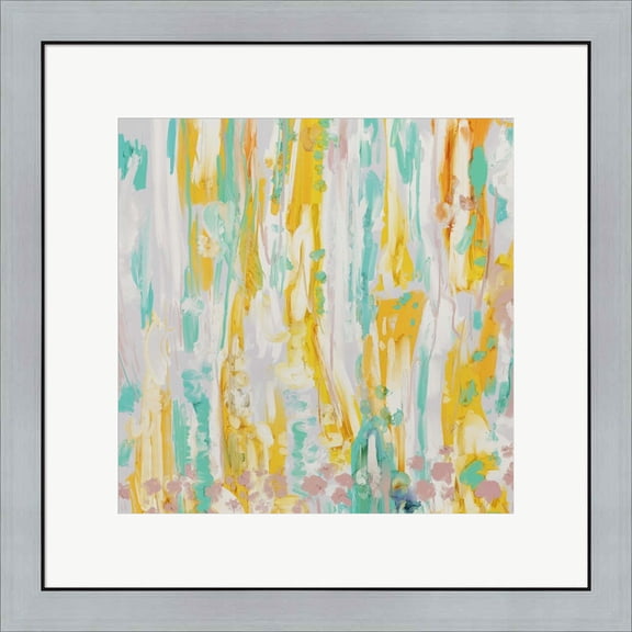 Great Art Now Yellow Sunday by Dan Meneely, Framed Wall Art, 28.25W x 28.25H
