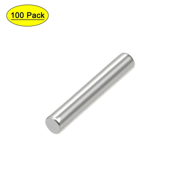 Uxcell 2.5mmx18mm 304 Stainless Steel Dowel Pin 100 Pack