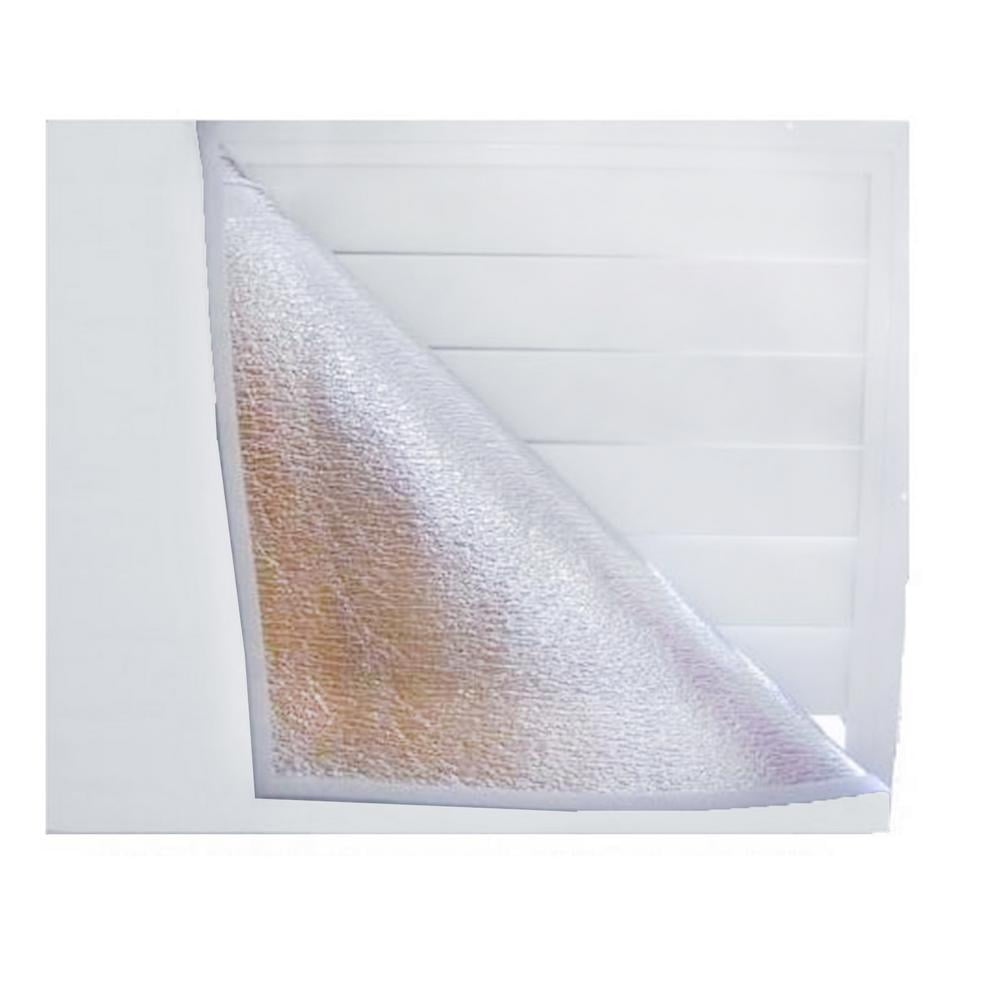 House Attic Ceiling Fan Shutter Cover Reflective Foam Core 48" x 48" VelkroTape 
