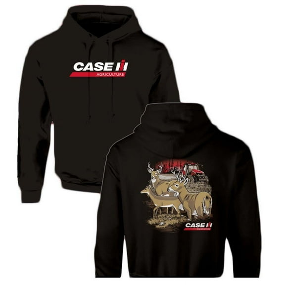 YOUTH Case IH Magnum in Field Black Hooded Sweatshirt exc-382