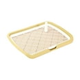 thumbnail image 2 of Bunblic Support de Tapis Pipi pour Toilette de Chien, Réutilisable, Plateau d'Entraînement à la Propreté en Maille Pipi, Robuste, Toilette d'Entraînement Intérieure pour Chien pour Toutous Chiot Jaune, 2 of 8