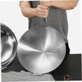thumbnail image 3 of IFANLANDOR Wok Résistant à l'Usure Poêle Wok de Cuisson pour Friture Profonde avec Poignée de Confort Lot de 1, 3 of 8