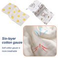 thumbnail image 3 of silver Paños para eructos para bebés, trapos para eructos para bebés, 6 capas de paños para eructos de algodón grandes extra absorbentes y suaves, 3 of 5