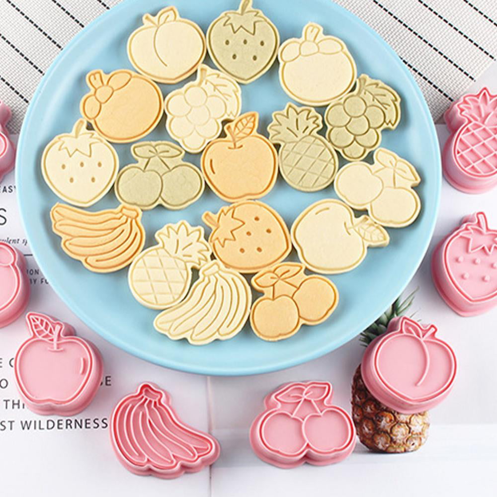 Lot n°1, 2 Moules silicone mini biscuit BN - 3,9 cm